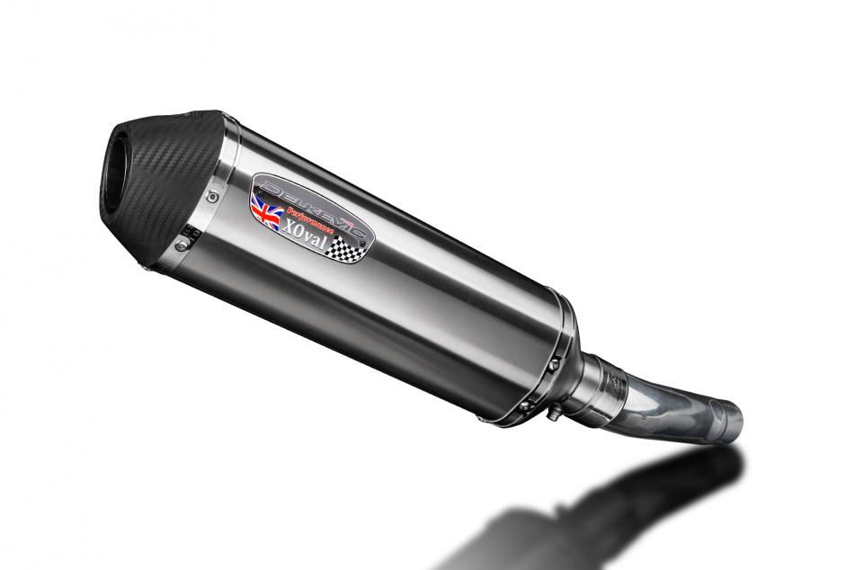 Suzuki GSX-R600 GSXR600 2008-2010 343mm X-Oval Stainless Exhaust Silencer Kit