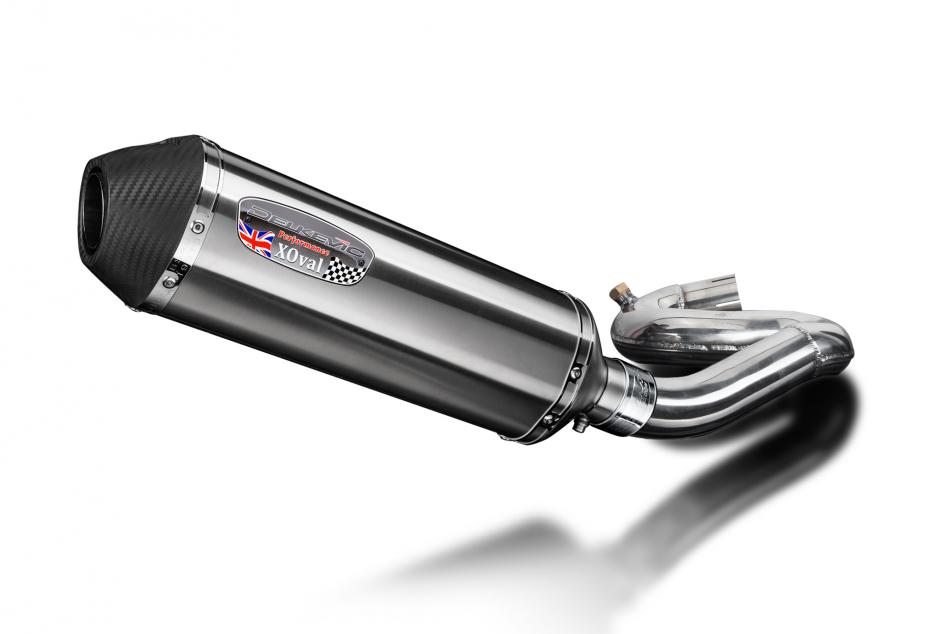 Honda CBR1000RR Fireblade 2008-2015 343mm X-Oval Stainless Exhaust Silencer Kit