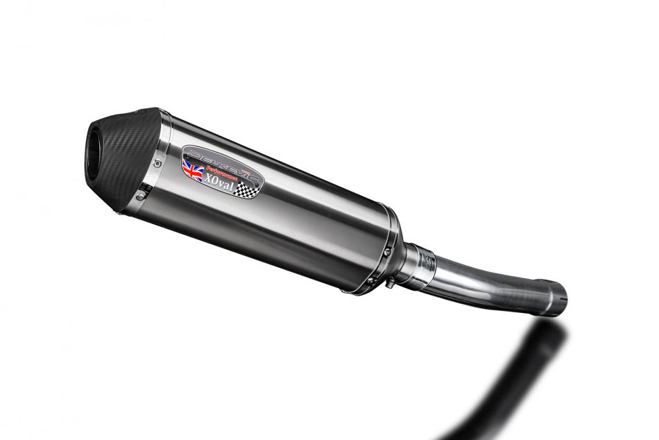 Suzuki GSXR750 K1-K5 2000-2005 343mm X-Oval Stainless Exhaust Silencer Can Kit