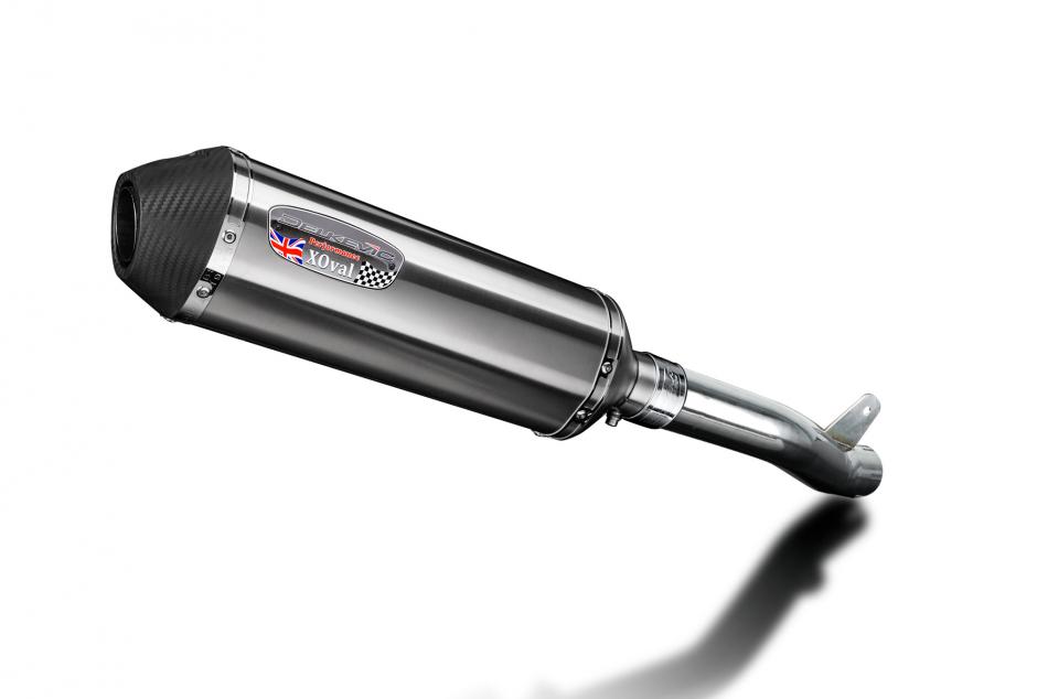 Suzuki GSXR1000 K3-K4 2003-2004 343mm X-Oval Stainless Exhaust Silencer Can Kit