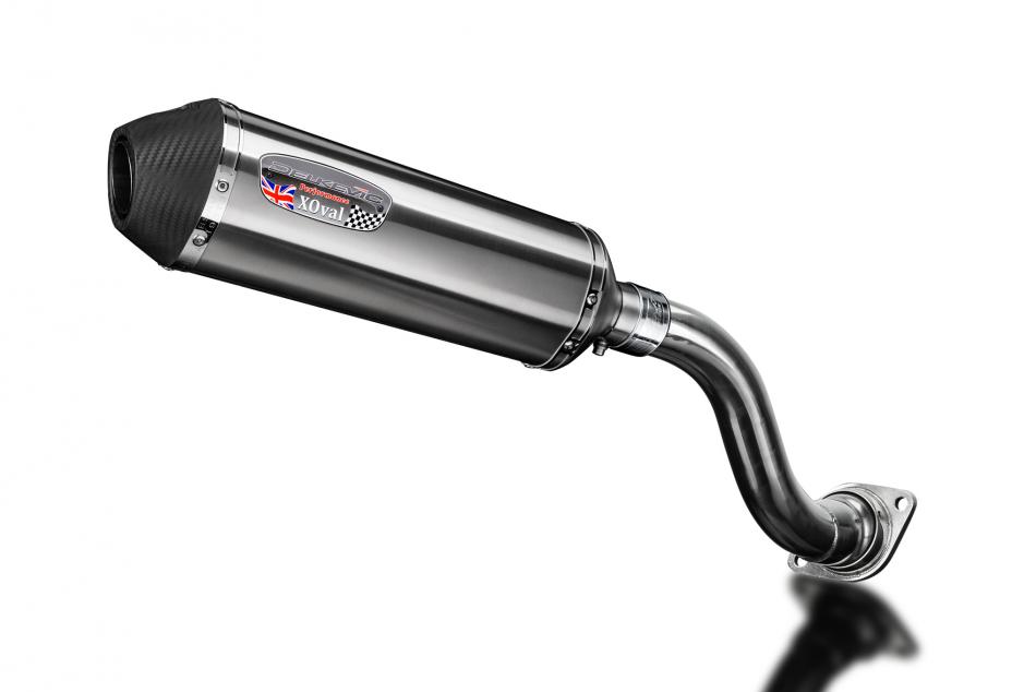 Honda VFR750 FL-FP 1990-1993 343mm X-Oval Stainless Exhaust Silencer Can Kit