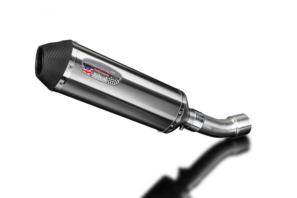 Ducati Diavel 2011-2018 343mm X-Oval Stainless Exhaust Silencer Can Kit