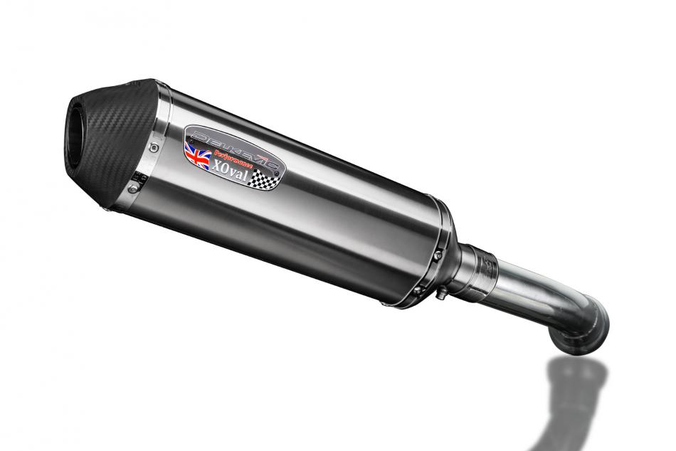 BMW K1200GT 2006-2009 343mm X-Oval Stainless Exhaust Silencer Can Kit