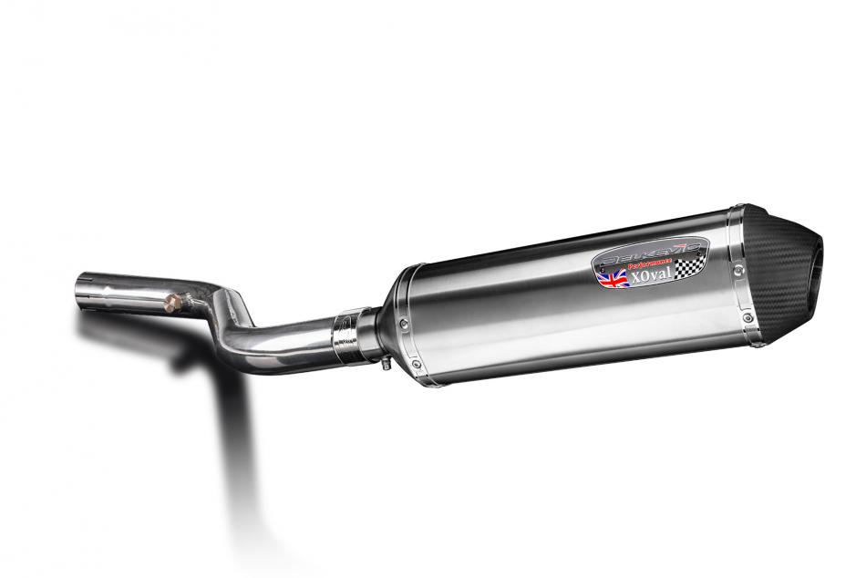 BMW R1100 R1150RT 1993-2005 343mm X-Oval Stainless Exhaust Silencer Can Kit