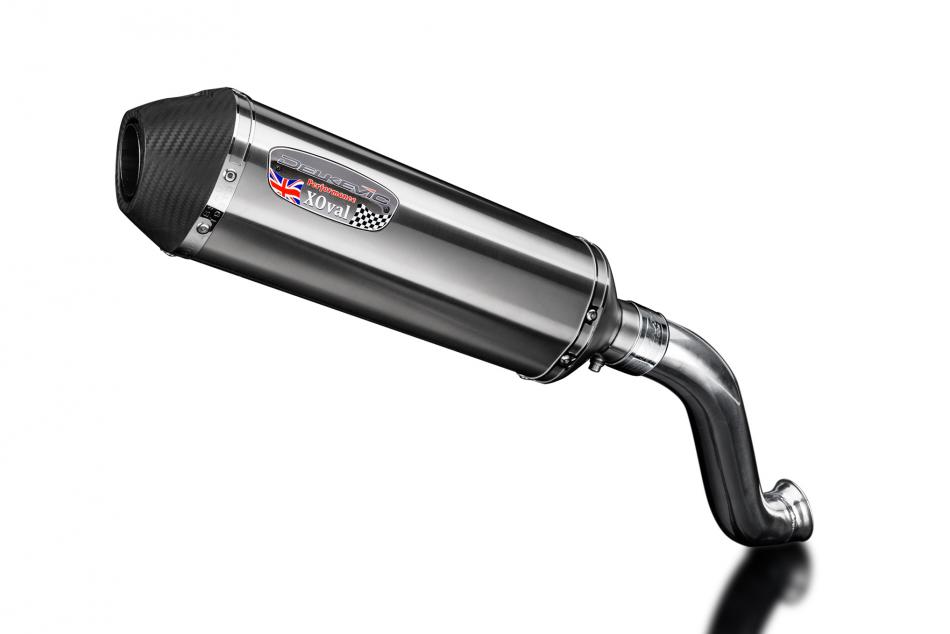KTM 690 Duke 2012-2018 343mm X-Oval Stainless Exhaust Silencer Can Kit