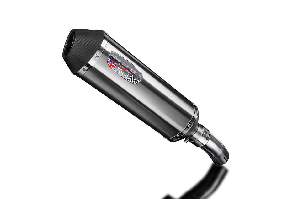 Suzuki GSXR1000 2012-2016 343mm X-Oval Stainless Exhaust Silencer Can Kit