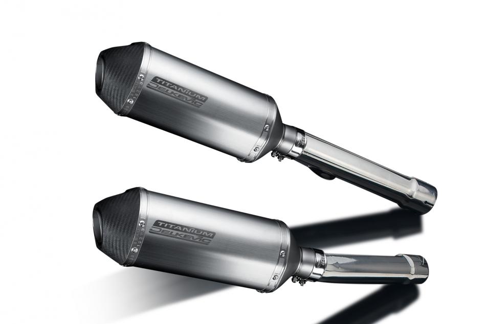 HONDA CBR1100XX BLACKBIRD 96-09 260mm X-OVAL TITANIUM BSAU SILENCER EXHAUST KIT