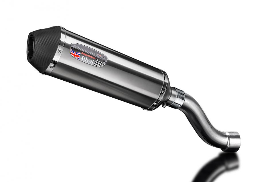 Ducati Monster 821 15-19 1200 14-19 343mm X-Oval Stainless Exhaust Silencer Kit