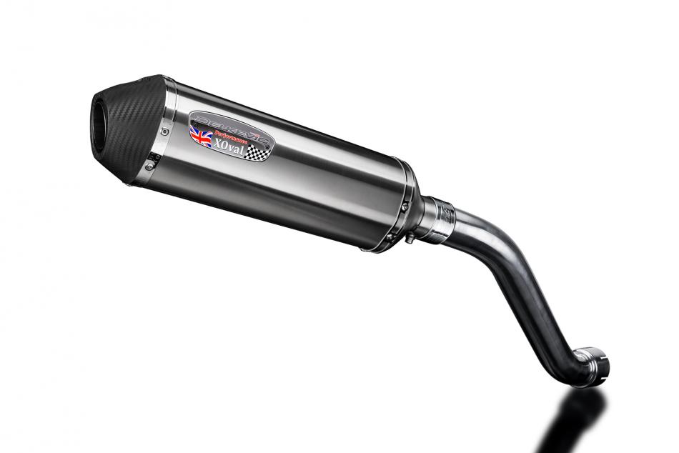 Honda CBR1000RR 2017-2021 343mm X-Oval Stainless Exhaust Silencer Can Kit