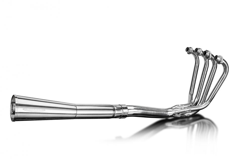 Suzuki GS550 8V 1977-1981 4-1 Full Exhaust System Stainless Magaphone Silencer