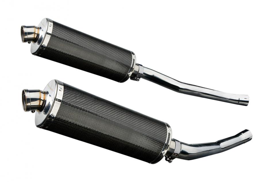 KAWASAKI ZZR1400 NINJA 2006-2007 350mm CARBON BSAU SILENCER EXHAUST KIT
