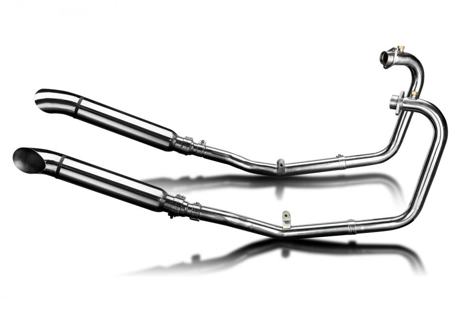 Royal Enfield 650 Continental Interceptor 19-24 Exhaust 410mm Turn Out Silencer