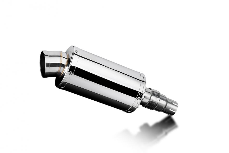 Royal Enfield Scram 411 2022-2024 225mm Oval Stainless Exhaust Silencer Can Kit