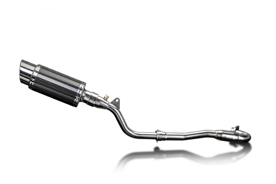 Kawasaki KLX250H 06-07 KLX250S 09-20 Exhaust System 200mm Round Carbon Silencer