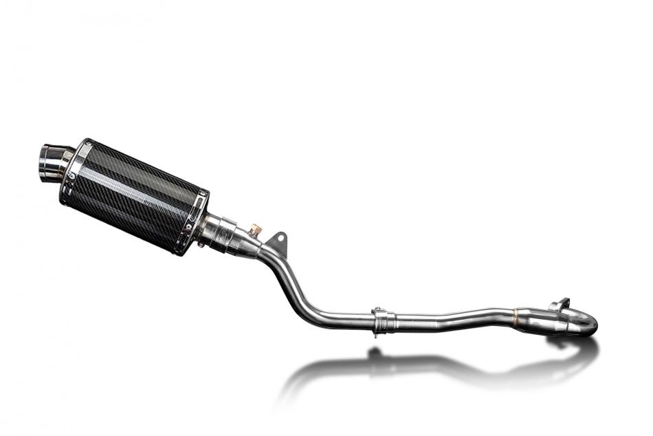 Kawasaki KLX250H 06-07 KLX250S 09-20 Full Exhaust 350mm Round Stainless Sile