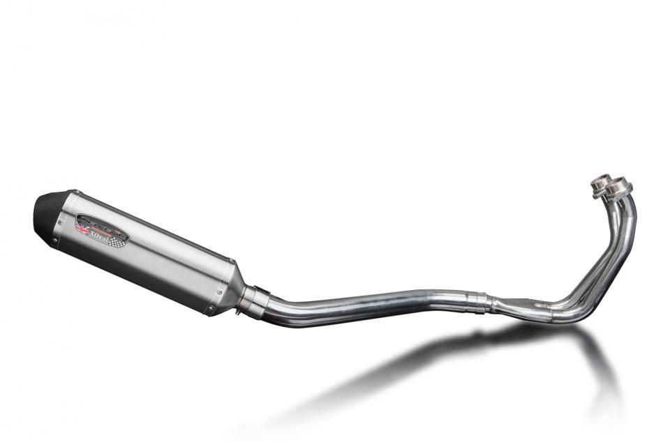 Yamaha TDM850 1991-2001 Full Exhaust System 2-1 343mm X-Oval Stainless Silencer