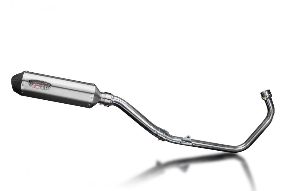 Honda CBR250R MC41 2011-2013 Complete Exhaust 343mm X-Oval Stainless Silencer