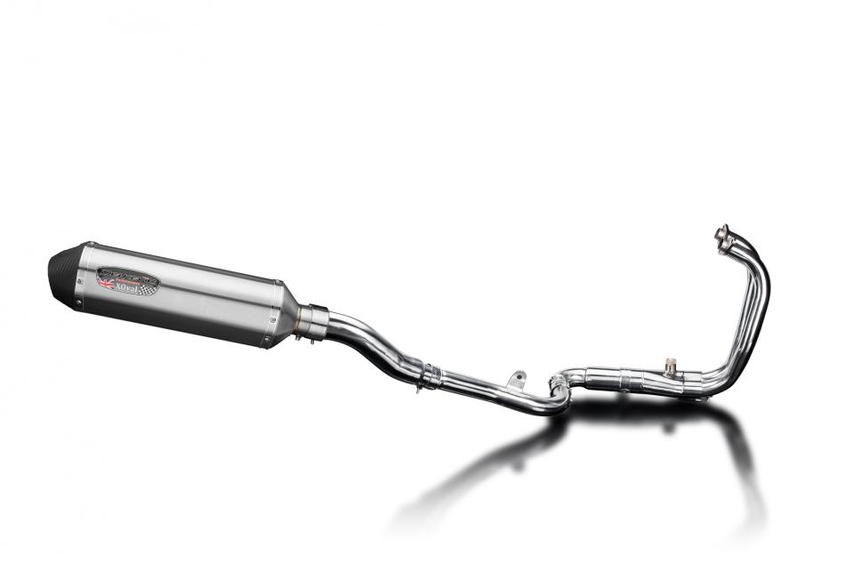 Kawasaki Ninja 300 2013-2019 Full Exhaust 2-1 343mm X-Oval Stainless Silencer