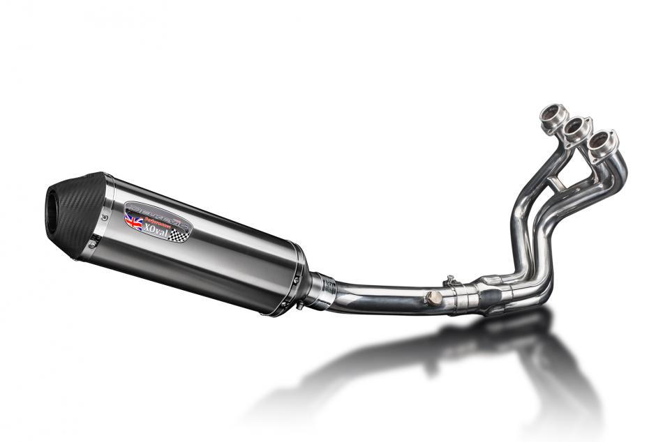 Yamaha MT09 Sport Tracker 14-20 Full Exhaust 3-1 343mm X-Oval Stainless Silencer