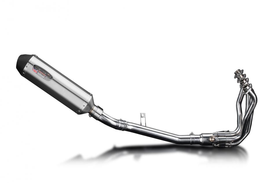 Kawasaki Z900 2017-2019 Full Exhaust System 4-1 343mm X-Oval Stainless Silencer