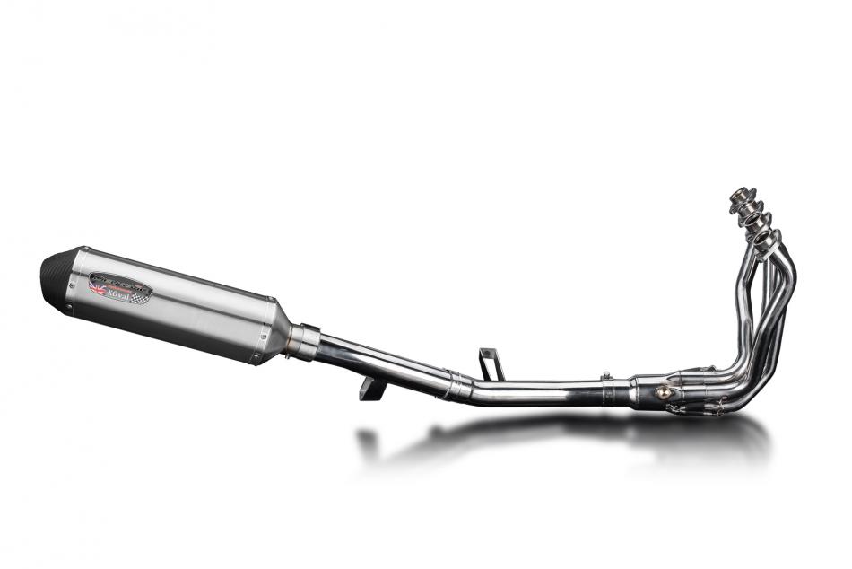 Kawasaki KLZ1000 Versys 2015-18 4-1 Full Exhaust 343mm X-Oval Stainless Silencer