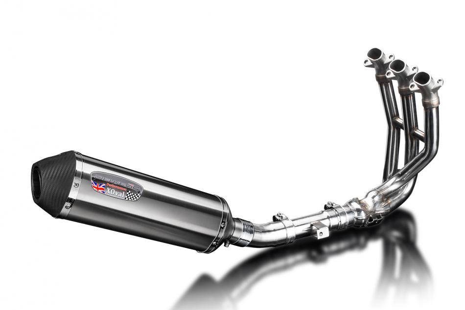 Triumph Street Triple 675 13-16 Full Exhaust 3-1 343mm X-Oval Stainless Silencer