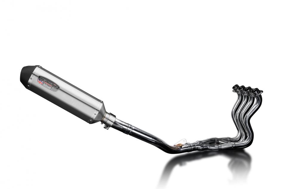 Suzuki GSXR1000 2012-2016 Full Exhaust 4-1 343mm X-Oval Stainless Silencer Can