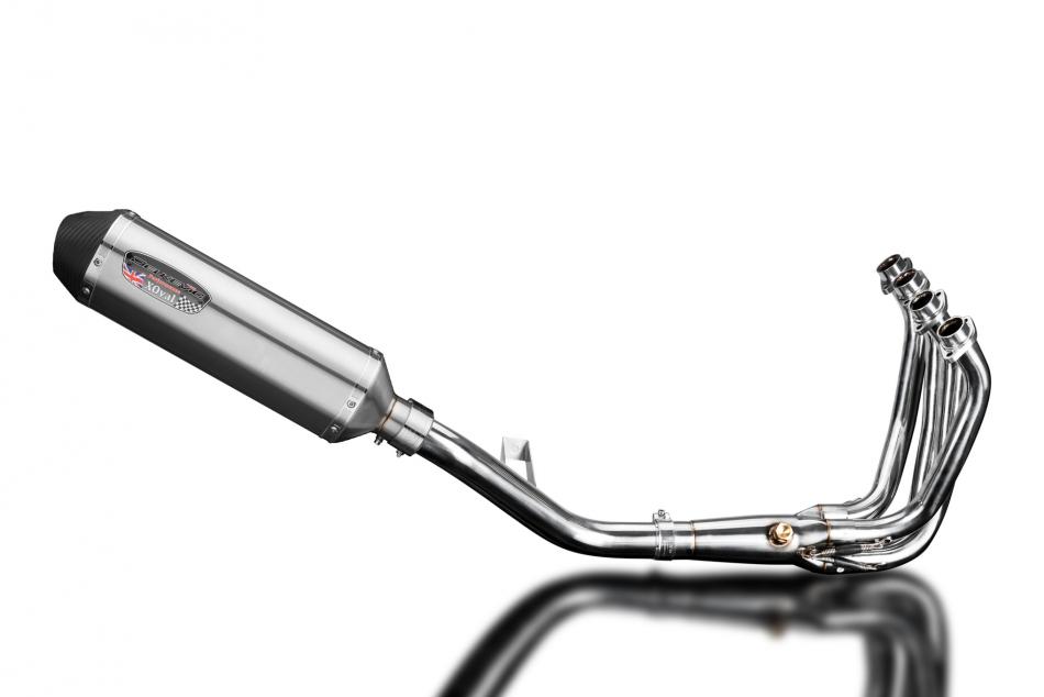 Kawasaki Z900RS SE 2018-24 Complete Exhaust 4-1 343mm X-Oval Stainless Silencer
