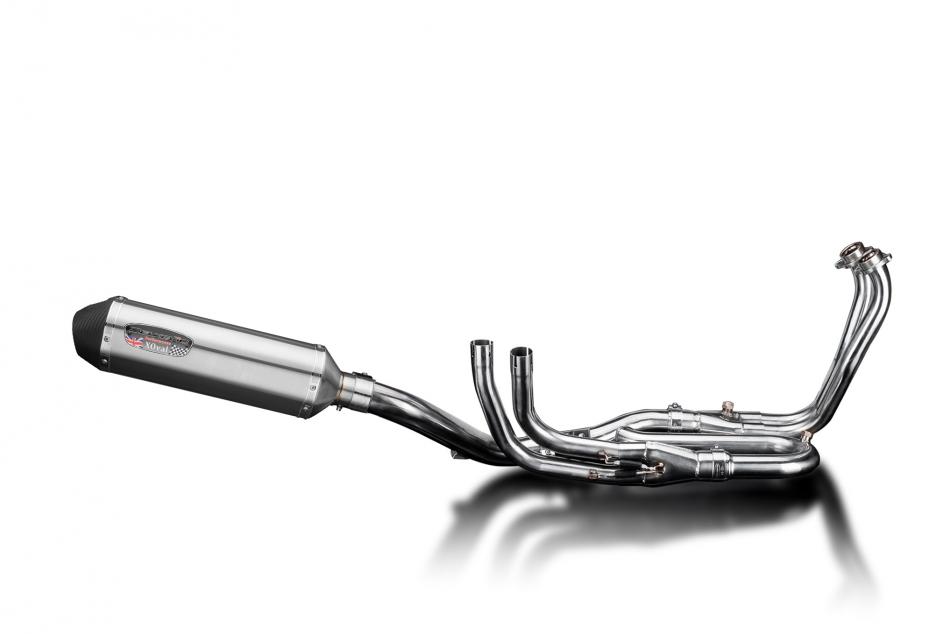 Honda VFR1200X 2012-2019 Full Exhaust 4-1 343mm X-Oval Stainless Silencer Can