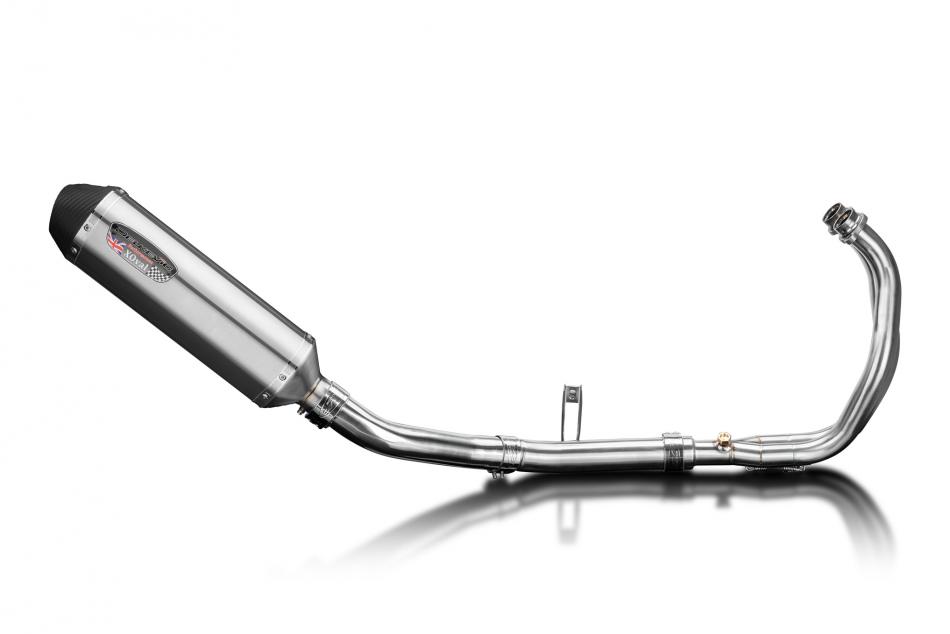 Yamaha XSR700 2021-2024 Complete Exhaust 2-1 343mm X-Oval Stainless Silencer Can