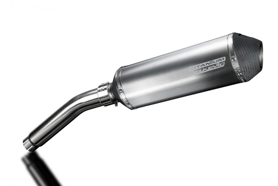 BMW F650GS F650 GS 2004-2016 343mm X-Oval Titanium Exhaust Silencer Can Kit