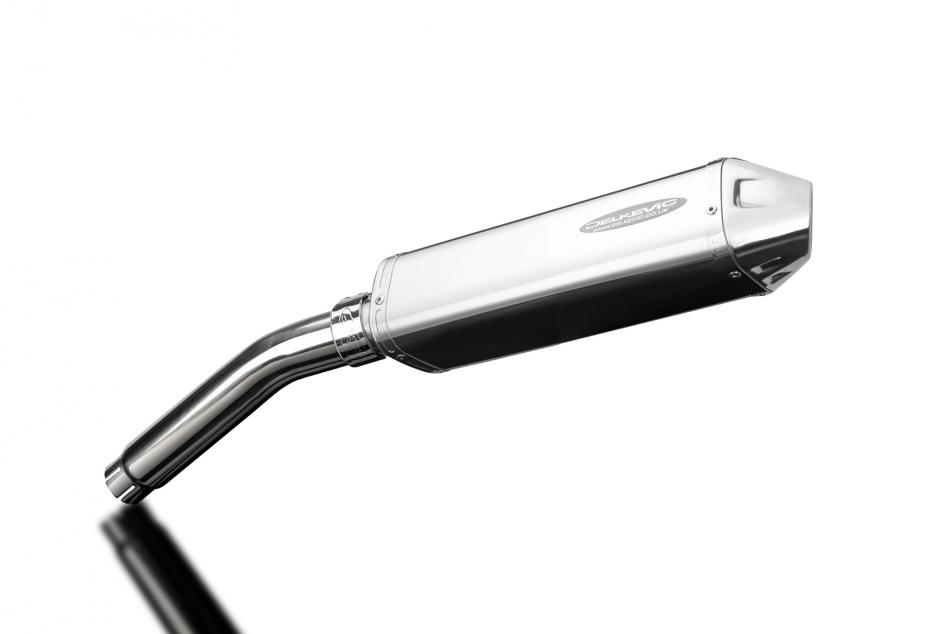 BMW F650GS F650 GS 2004-2016 320mm Tri-Oval Stainless Exhaust Silencer Can Kit