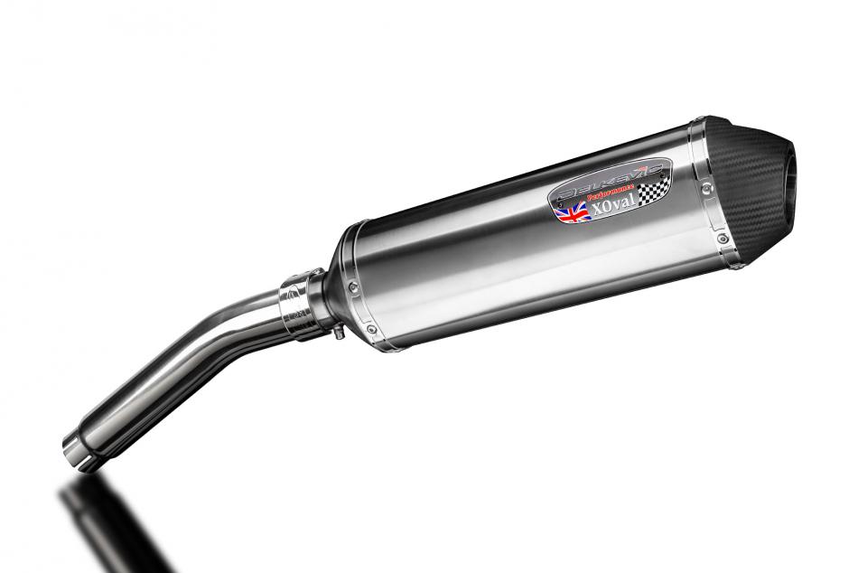 BMW F650GS F650 GS 2004-2016 343mm X-Oval Stainless Exhaust Silencer Can Kit