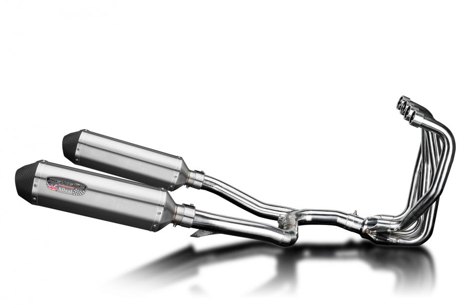 Kawasaki ZZR1100 GPZ1100 1990-2001 4-2 Full Exhaust System 343mm X-Oval Silencer