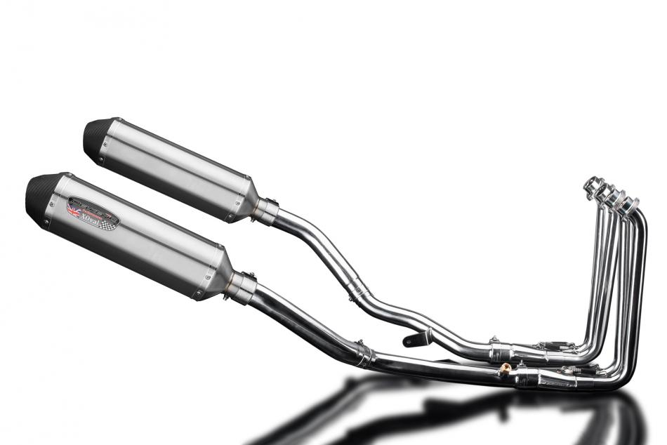 Yamaha FJR1300 2001-2005 Complete Exhaust 343mm X-Oval Stainless Silencers