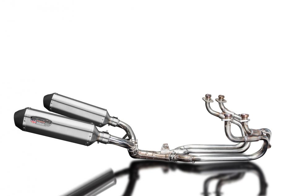 Honda ST1100 Pan European 89-02 Full Exhaust 4-2 343mm X-Oval Stainless Silencer