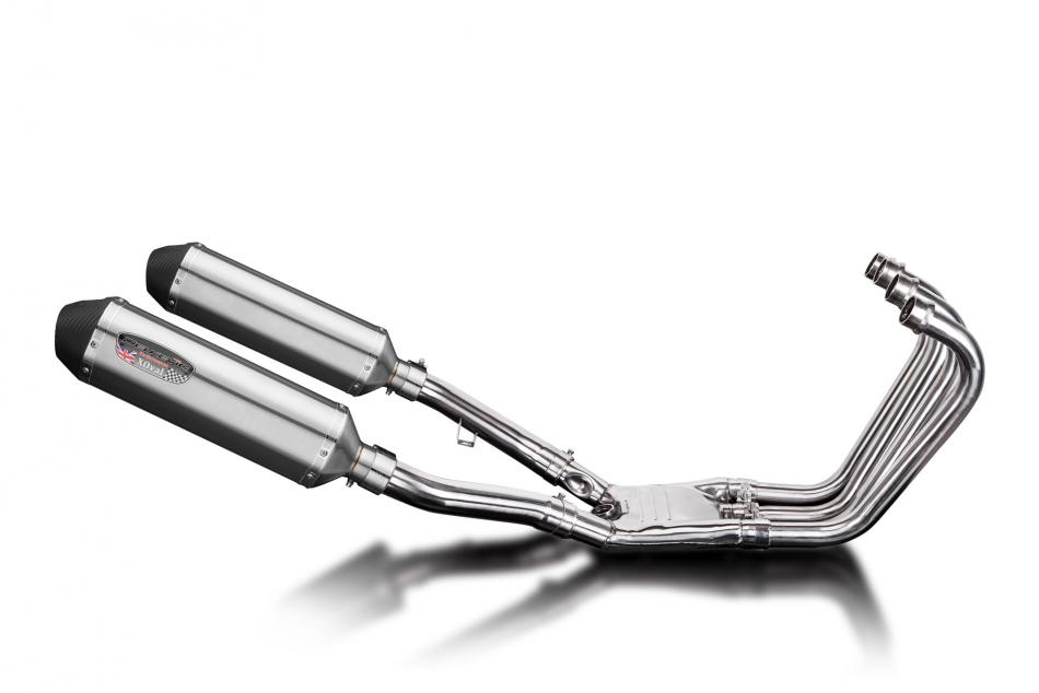 Yamaha FJ1200 3XW 1991-96 Complete Exhaust 4-2 343mm X-Oval Stainless Silencers