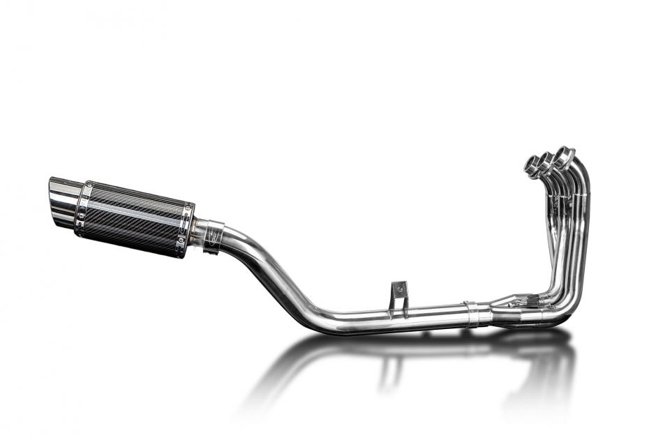 Yamaha MT-09 MT09 2021-2024 Complete Exhaust 3-1 200mm Round Carbon Silencer Can