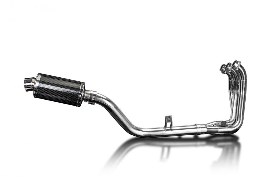 Yamaha MT-09 MT09 2021-2024 Complete Exhaust 3-1 225mm Oval Carbon Silencer Can