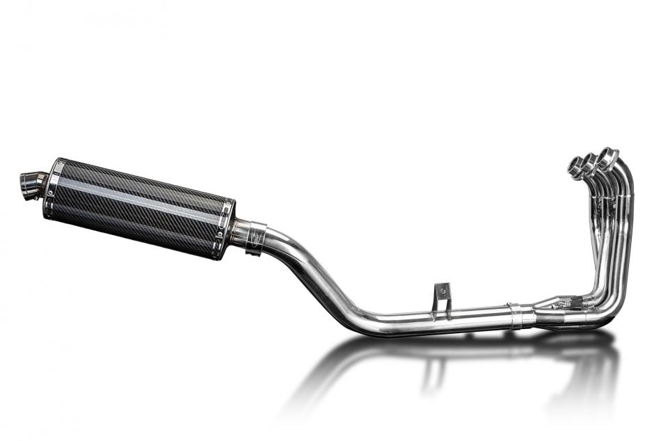 Yamaha MT-09 MT09 2021-2024 Complete Exhaust 3-1 350mm Oval Carbon Silencer Can