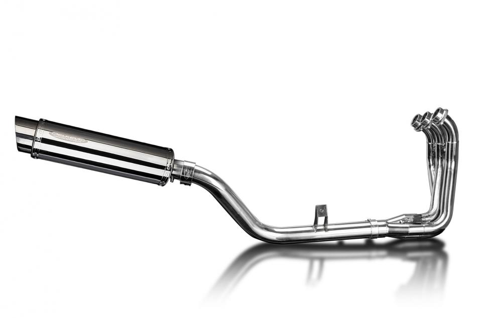 Yamaha MT-09 MT09 2021-2024 Complete Exhaust 3-1 350mm Round Stainless Silencer