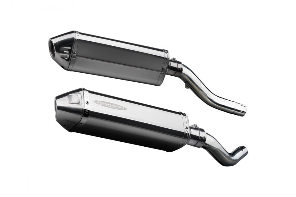 KAWASAKI Z1000 2003-2006 320mm TRI STAINLESS BSAU SILENCER EXHAUST KIT