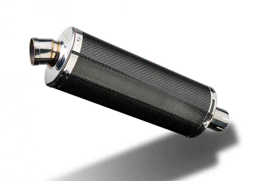 Can-Am Spyder 990 2008-2011 350mm Oval Carbon Exhaust Silencer Can Kit