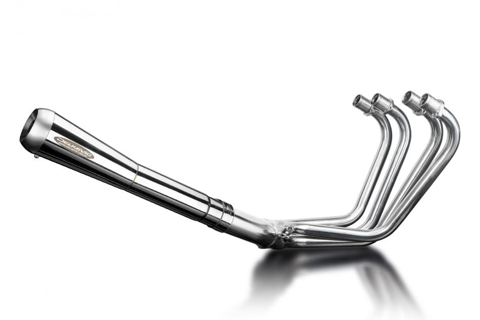 Kawasaki Z1000 LTD B3-B4 79-80 Polished Stainless Exhaust Reverse Cone Silencer