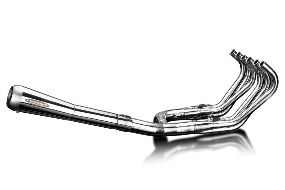 CBX1000 1979-1983 / COMPLETE 6 into 1 EXHAUST SYSTEM CLASSIC REVERSE-CONE SILENCER 304 STAINLESS STE