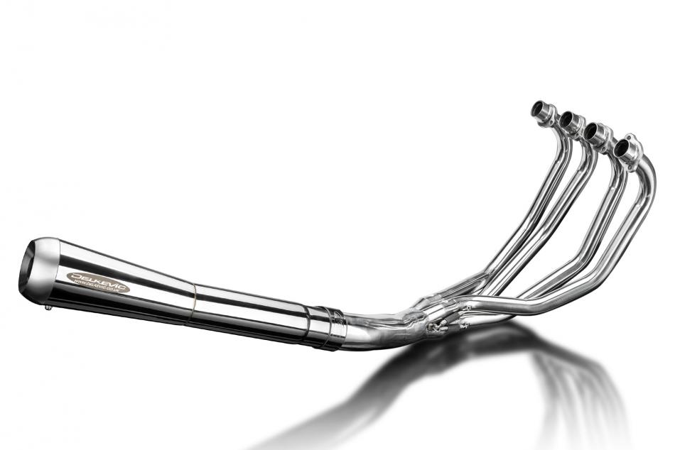 XJ900 1983-1984 / COMPLETE 4 into 1 EXHAUST SYSTEM CLASSIC REVERSE-CONE SILENCER 304 STAINLESS STEEL