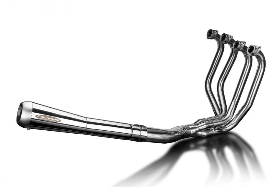 XS1100 1978-1982 / 1100 Maxim 1979-1982 / COMPLETE 4 into 1 EXHAUST SYSTEM CLASSIC REVERSE-CONE SILE