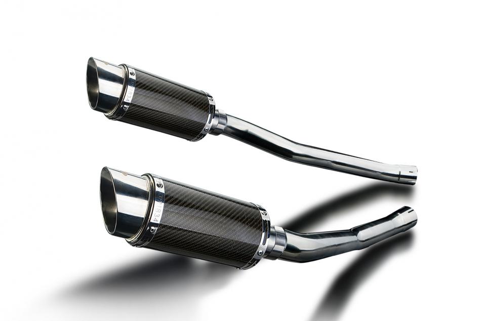 KAWASAKI ZZR1400 NINJA 2006-2007 200mm CARBON  SILENCER EXHAUST KIT