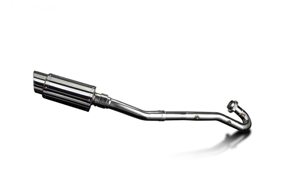 Kawasaki KLR650A 87-07 KLR650B 89-92 Full Exhaust 200mm Round Stainless Silencer