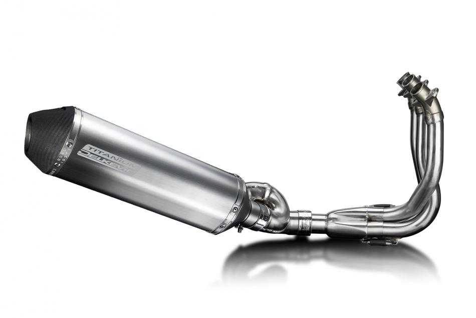 Triumph Street Triple 765RS 23-24 Full Exhaust 3-1 343mm XOval Titanium Silencer